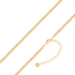 Kette Sterling Silber gelbgold