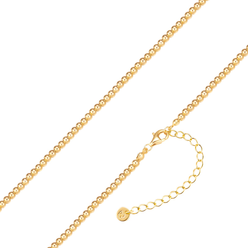 Kette Sterling Silber gelbgold