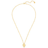 Kette mit Anhänger Sterling Silber gelbgold