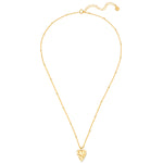Kette mit Anhänger Sterling Silber gelbgold
