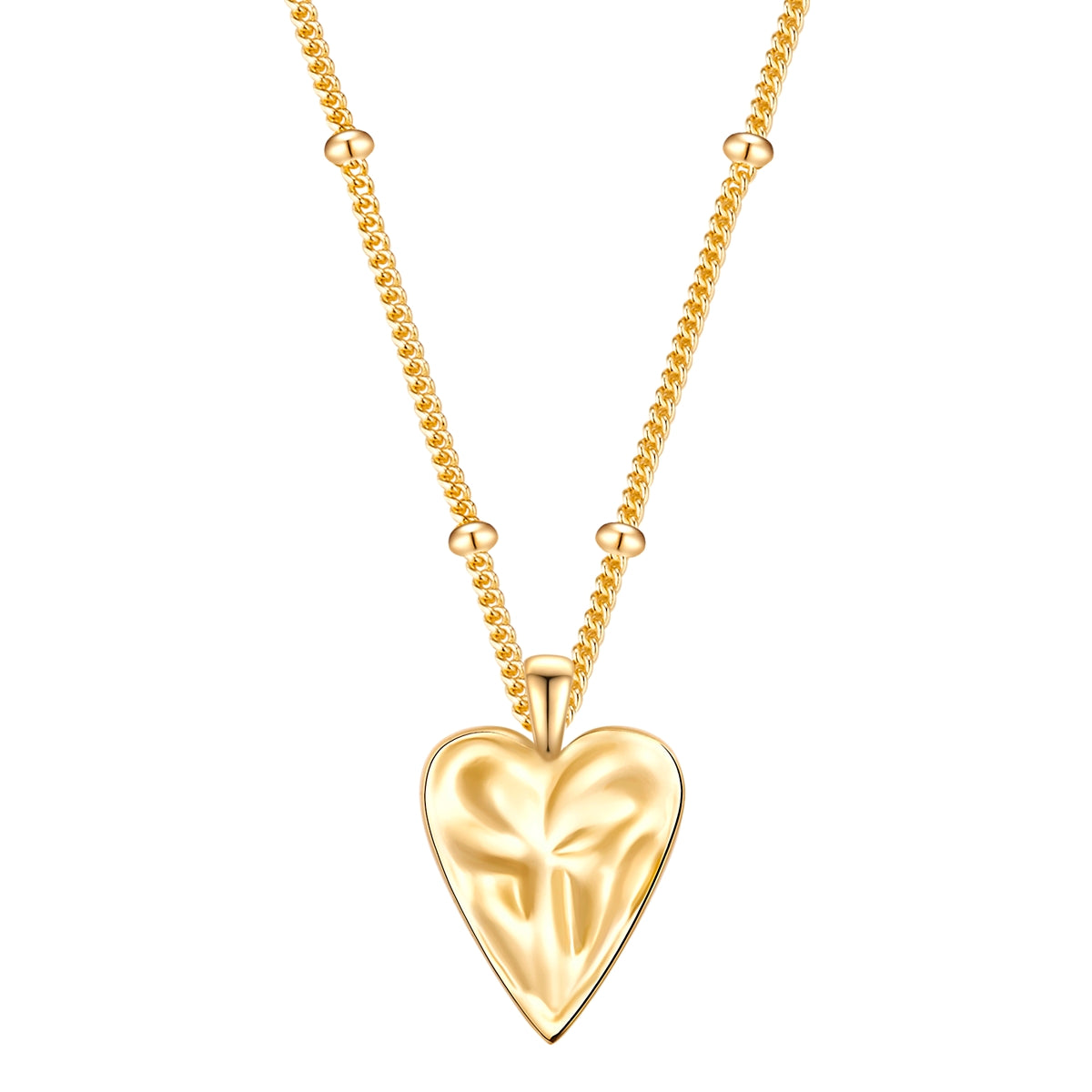 Kette mit Anhänger Sterling Silber gelbgold