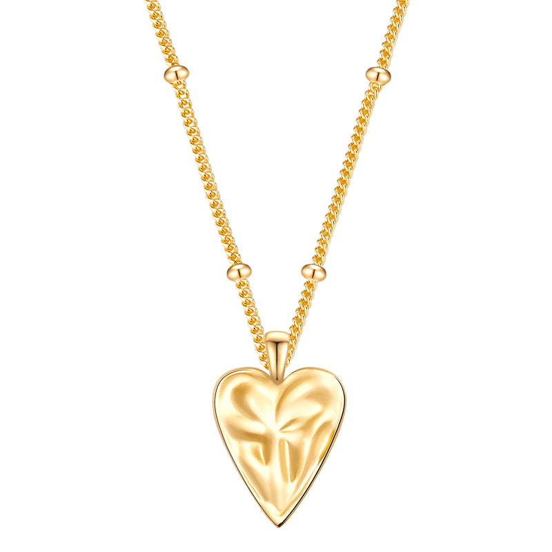 Kette mit Anhänger Sterling Silber gelbgold