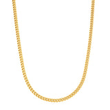 Kette Edelstahl gelbgold