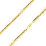Kette Edelstahl gelbgold
