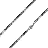 Kette Edelstahl gunmetal