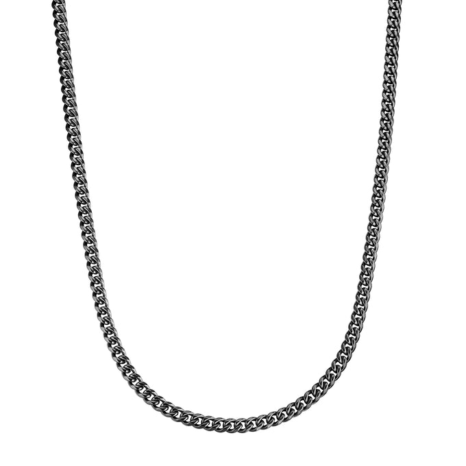 Kette Edelstahl schwarz