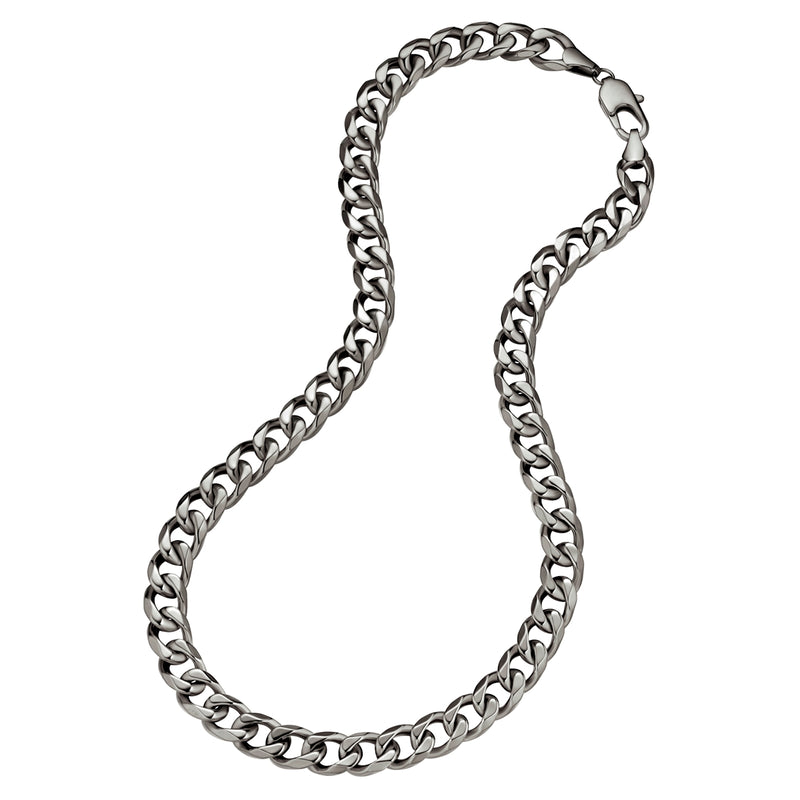 Kette Edelstahl gunmetal