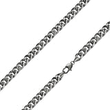 Kette Edelstahl gunmetal