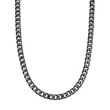 Kette Edelstahl schwarz