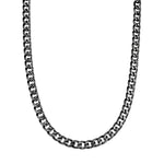 Kette Edelstahl schwarz