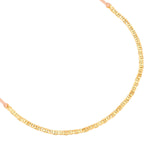 Armband Sterling Silber gelbgold Textil (beige)