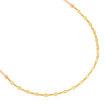 Armband Sterling Silber gelbgold Textil (beige)