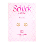 Ohrstecker Sterling Silber gelbgold