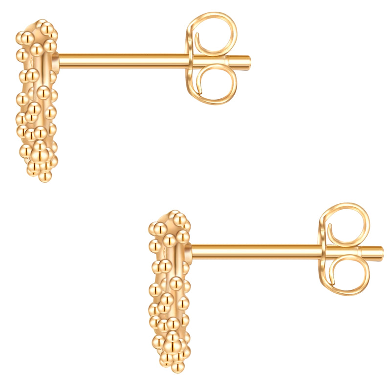Ohrstecker Sterling Silber gelbgold
