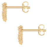 Ohrstecker Sterling Silber gelbgold