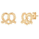 Ohrstecker Sterling Silber gelbgold