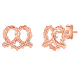 Ohrstecker Sterling Silber roségold