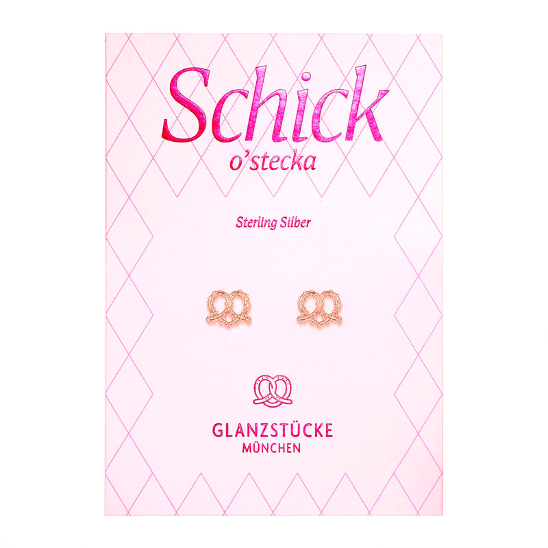 Ohrstecker Sterling Silber roségold