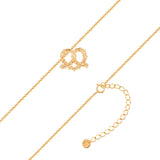 Kette mit Anhänger Sterling Silber gelbgold