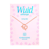 Kette mit Anhänger Sterling Silber roségold