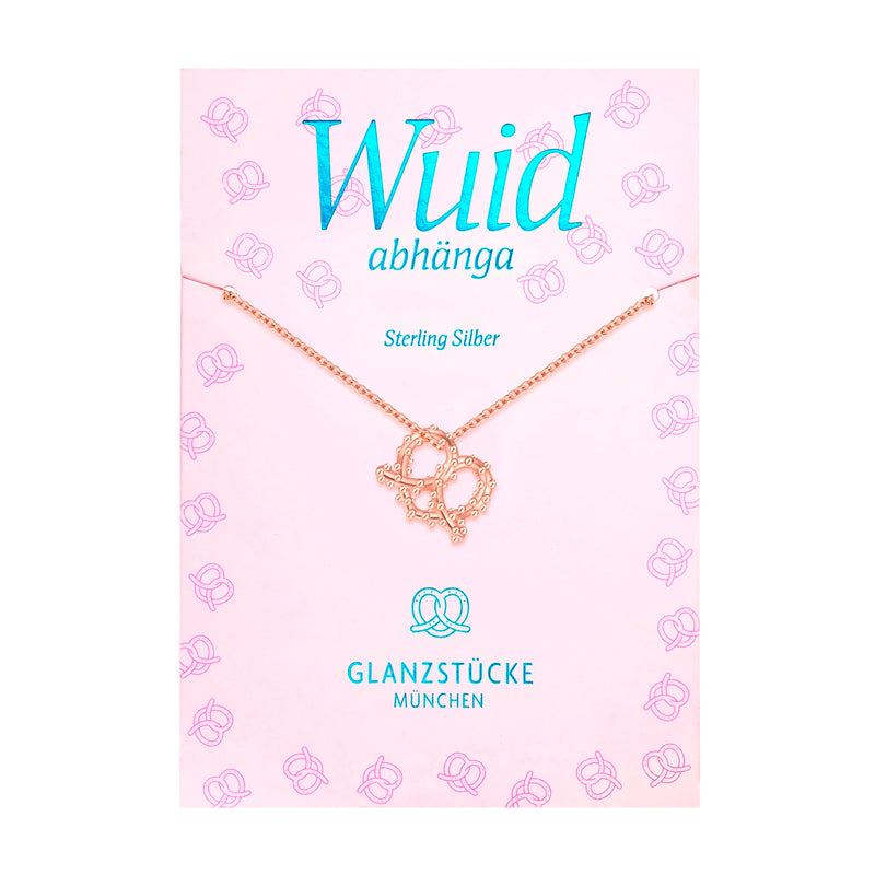 Kette mit Anhänger Sterling Silber roségold