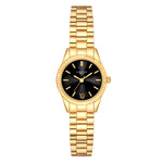 Damen Quarzuhr gelbgold Edelstahl gelbgold