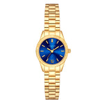 Damen Quarzuhr gelbgold Edelstahl gelbgold