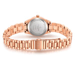Damen Quarzuhr roségold Edelstahl roségold