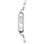 Damen Quarzuhr silber Edelstahl silber