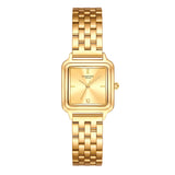 Damen Quarzuhr gelbgold Edelstahl gelbgold