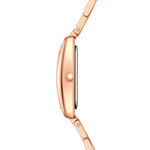 Damen Quarzuhr roségold Edelstahl roségold