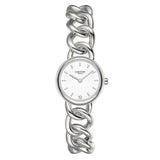 Damen Quarzuhr silber Edelstahl silber