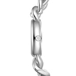 Damen Quarzuhr silber Edelstahl silber
