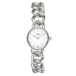 Damen Quarzuhr silber Edelstahl silber