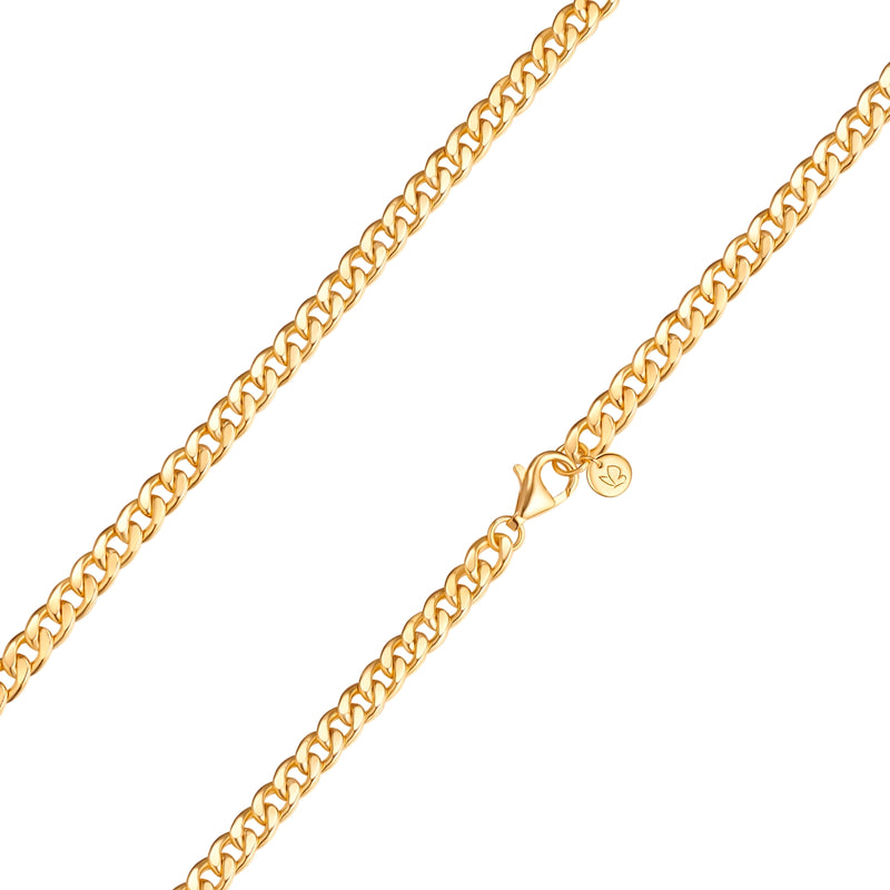 Kette Sterling Silber gelbgold