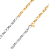 Kette Sterling Silber bicolor