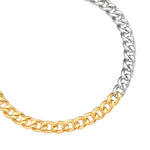 Armband Sterling Silber bicolor
