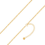 Kette Sterling Silber gelbgold