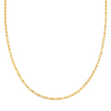 Kette Sterling Silber gelbgold