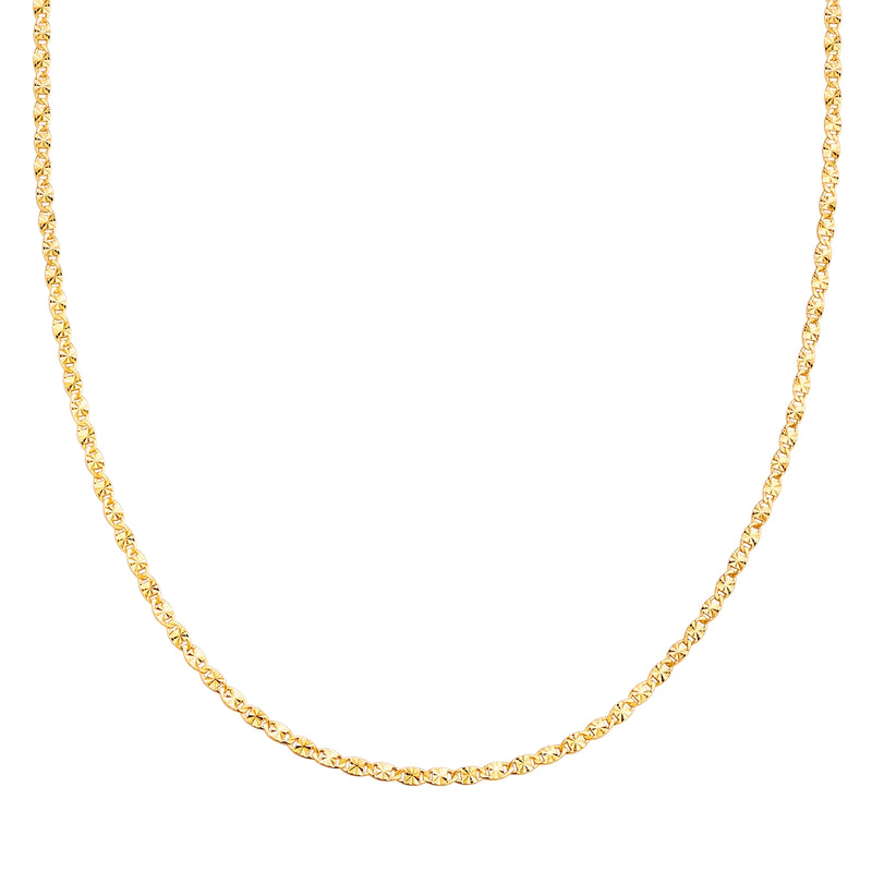 Kette Sterling Silber gelbgold