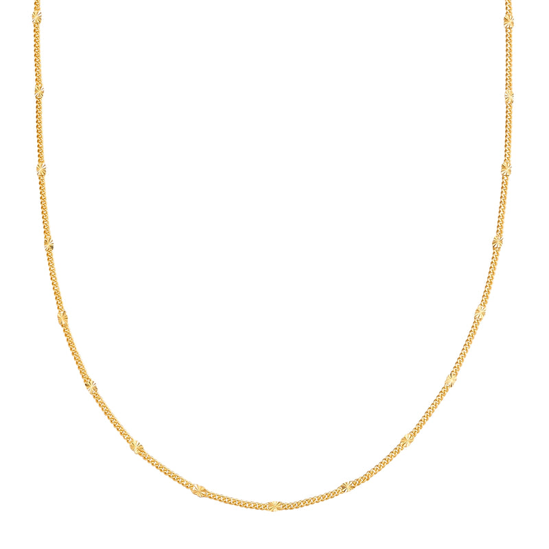 Kette Sterling Silber gelbgold