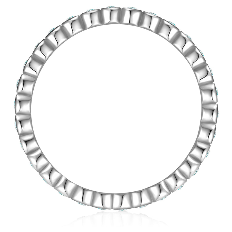 Ring Sterling Silber Zirkonia weiß