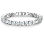 Ring Sterling Silber Zirkonia weiß
