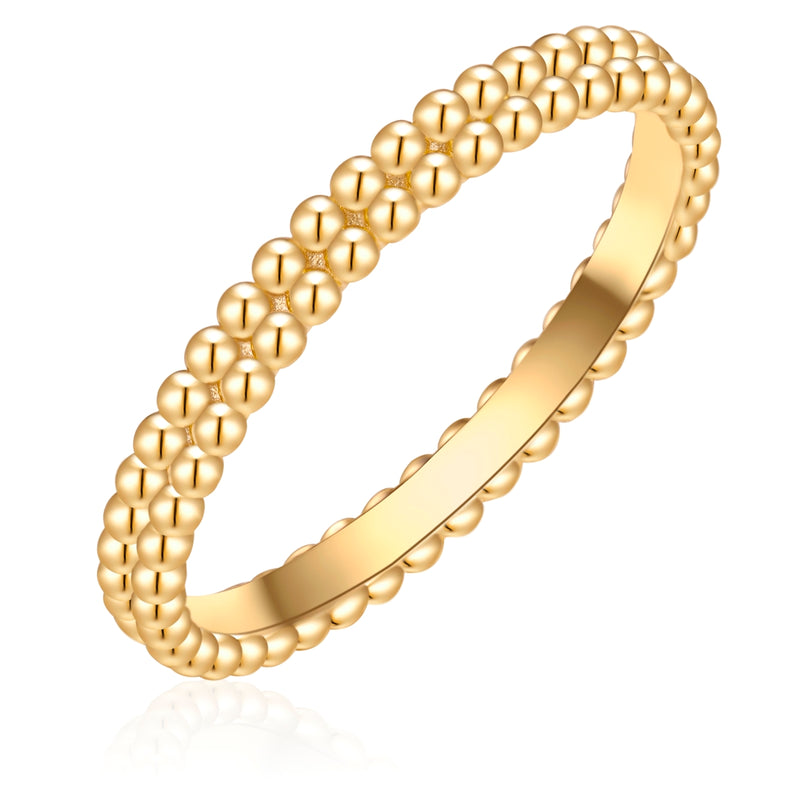 Ring Sterling Silber gelbgold