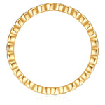Ring Sterling Silber gelbgold Zirkonia weiß