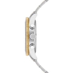 Herren Chronograph bicolor Edelstahl bicolor