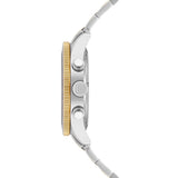 Herren Chronograph bicolor Edelstahl bicolor