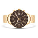 Herren Chronograph gelbgold Edelstahl gelbgold