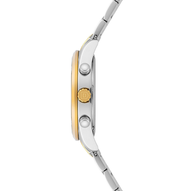 Herren Chronograph bicolor Edelstahl bicolor