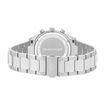Herren Chronograph silber Edelstahl silber